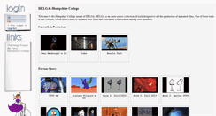 Desktop Screenshot of anim.hampshire.edu