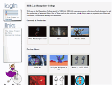 Tablet Screenshot of anim.hampshire.edu