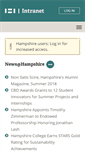 Mobile Screenshot of intranet.hampshire.edu