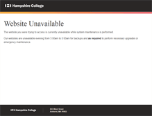 Tablet Screenshot of campusengagedlearning.hampshire.edu