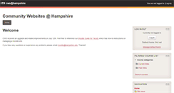 Desktop Screenshot of cws.hampshire.edu